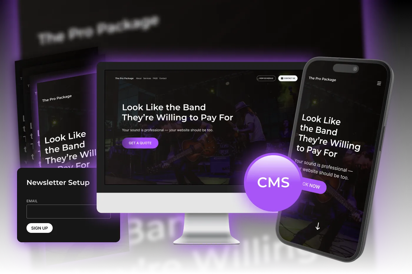 The Pro Package Website Package