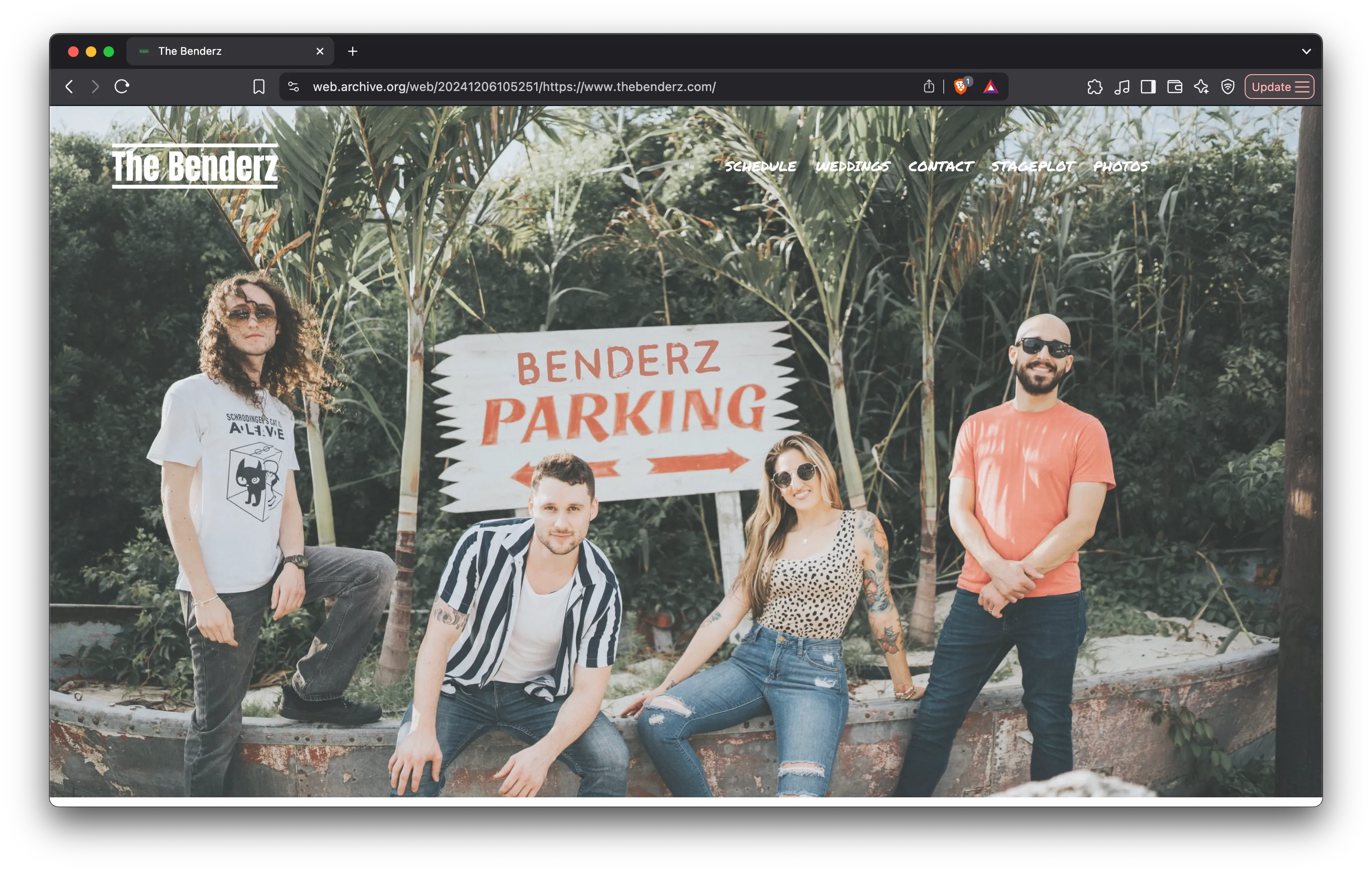 The Benderz Old Website